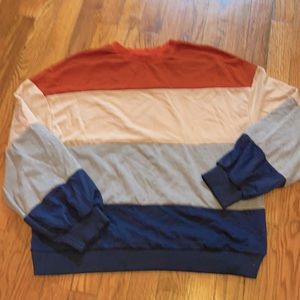 ☀️Four color round neck sweater